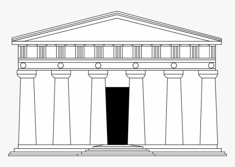 Идеи для срисовки храм древнегреческий 