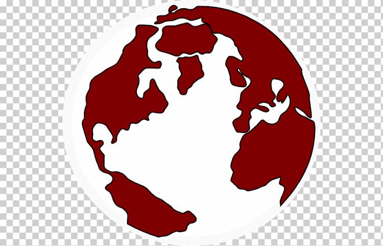 Земной шар, Красная Земля, глобус, логотип, вымышленный персонаж png