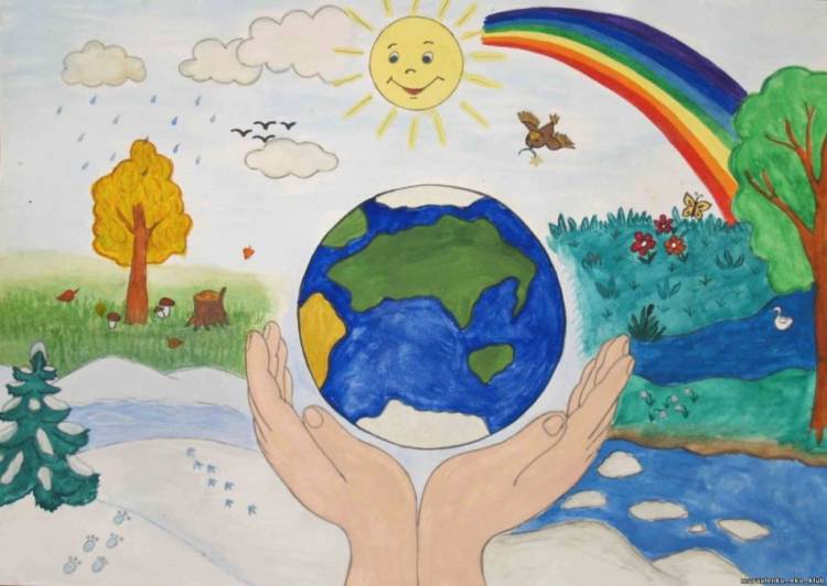 Дитячі малюнки для конкурсу «Зелена планета очима дітей»