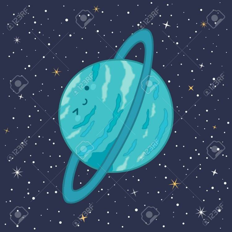 Уран планета рисунок
