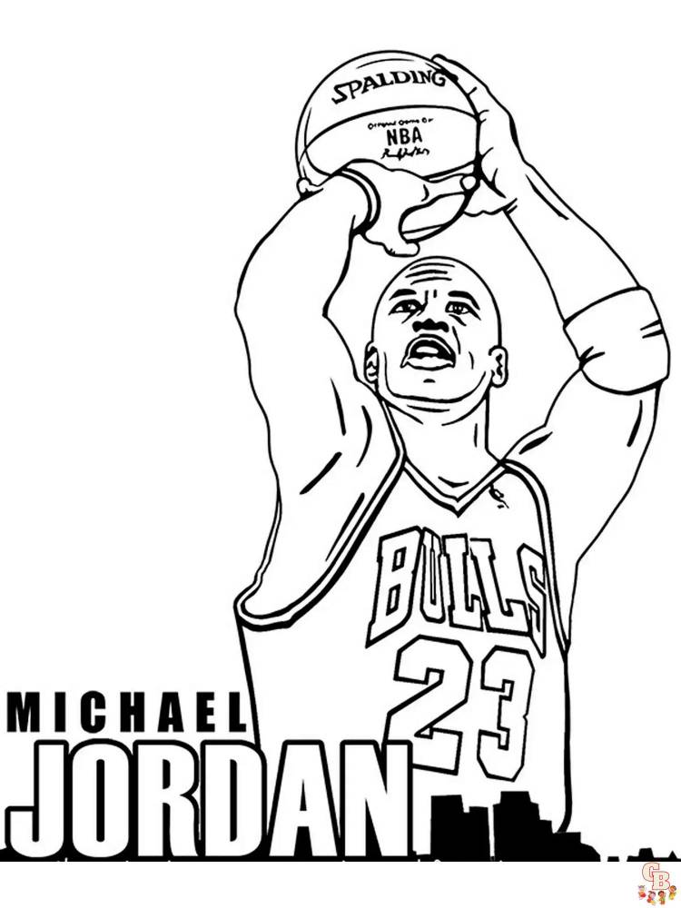 Откройте для себя лучшие раскраски Майкла Джордана для детей