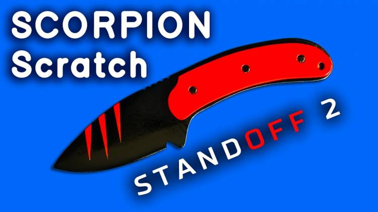 Knife SCORPION Scratch STANDOFF