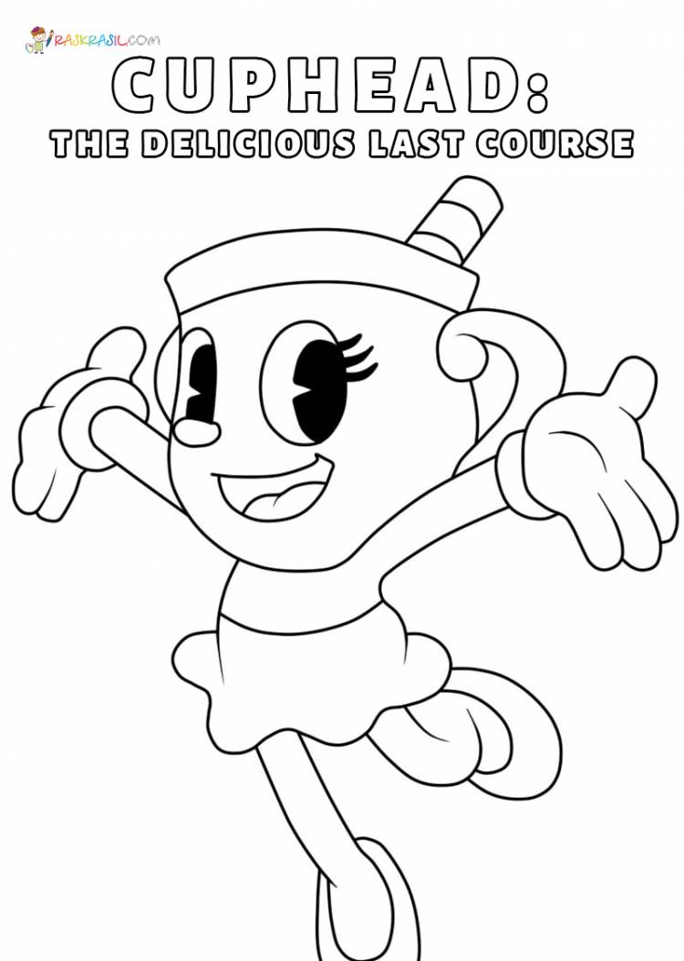 Раскраски Капхед (Cuphead)