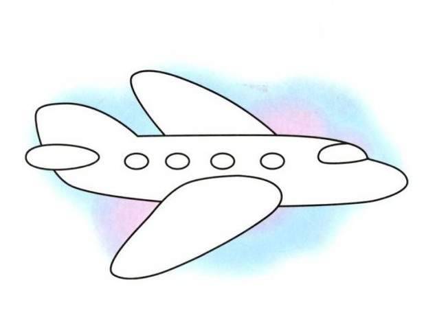 Рисунки для срисовки самолеты
