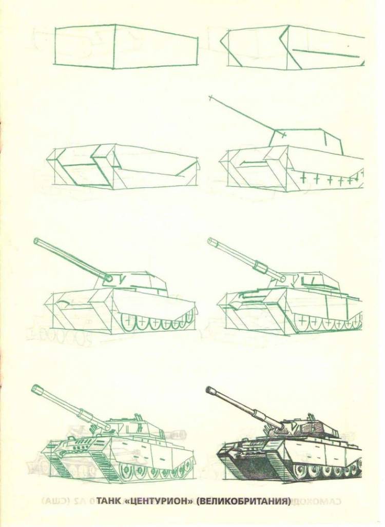 Зарисовки военной техники