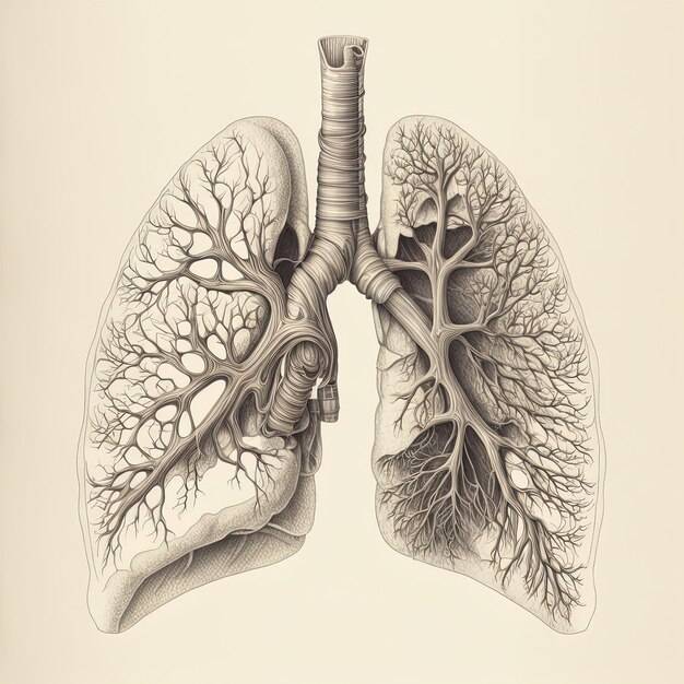 Реалистичный макет анатомии легких человека для дизайна респираторных препаратов и продуктов