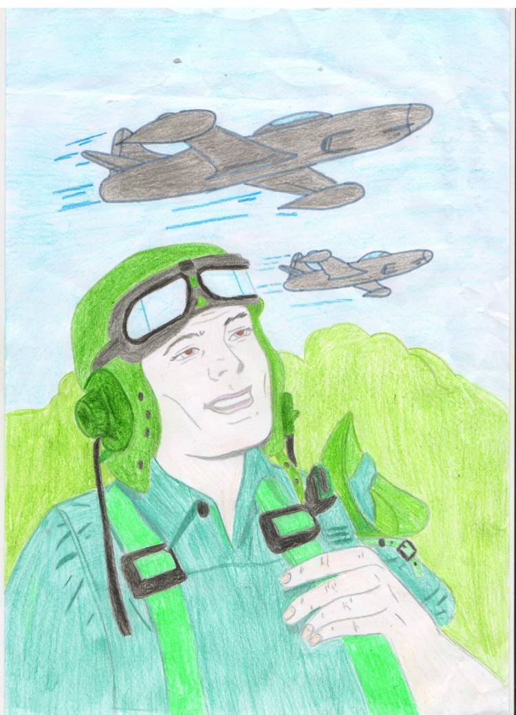 Рисунок на тему Военная профессия