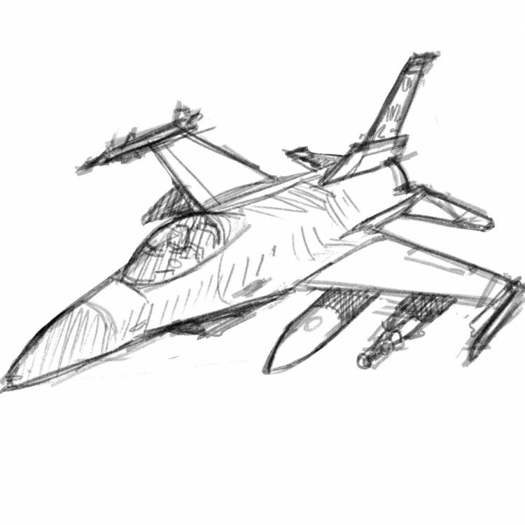 Военные самолеты для срисовки