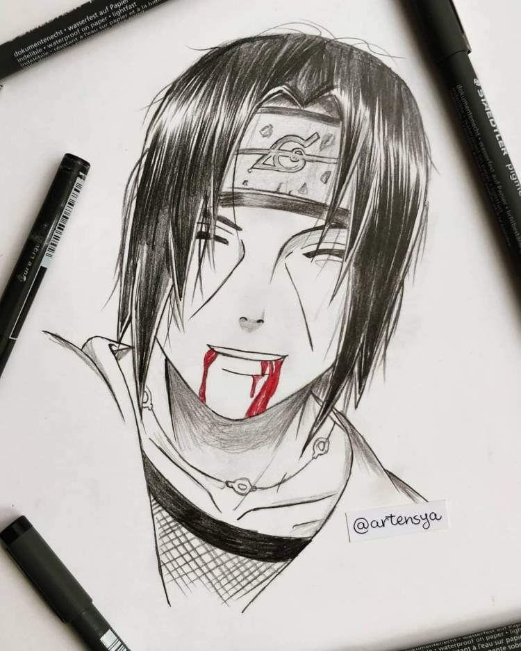 Itachi Uchiha If you prefer to live in such a miserable way