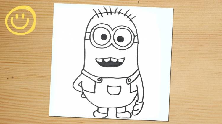 HOW TO DRAW A MINION