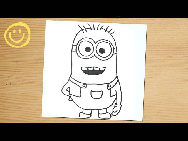 HOW TO DRAW A MINION