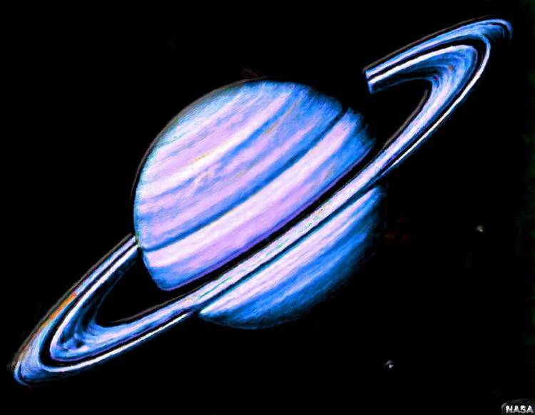 Картинки планета сатурн для срисовки 