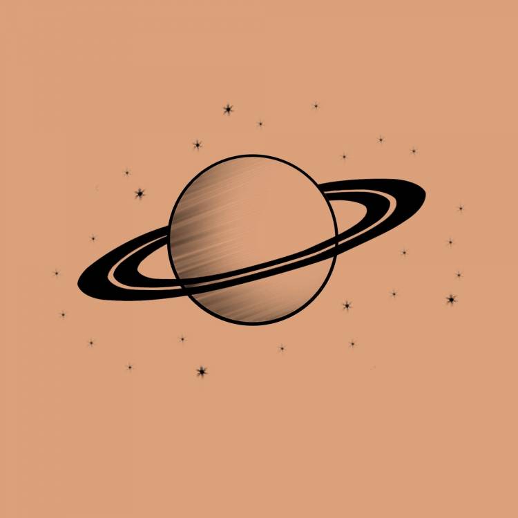 Рисунок малый сатурн