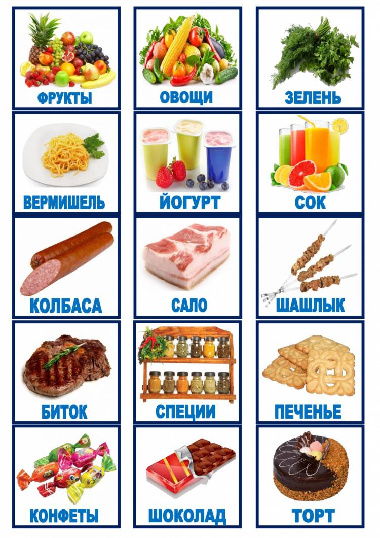 Картинки полезные и вредные продукты