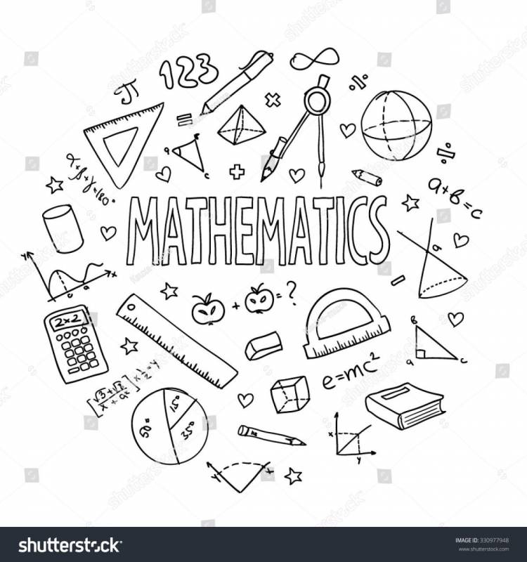 Рисунок на тему математики