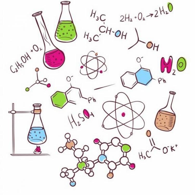 Рисунок на химическую тему
