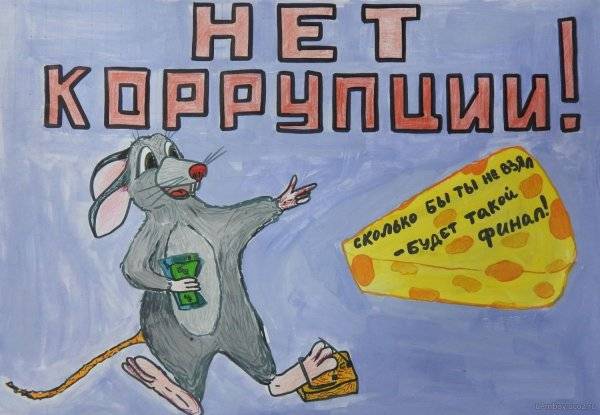 Рисунки против коррупции для школьников легкие 