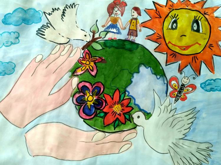 Конкурс детского рисунка «Я рисую мир!», приуроченный ко Дню солидарности в борьбе с терроризмом