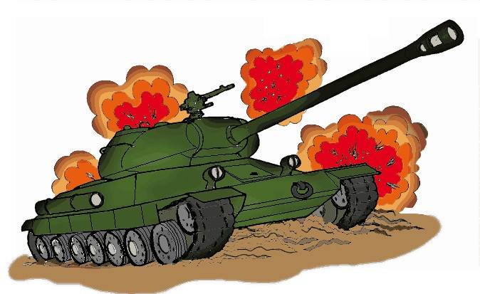 Рисунки танков для срисовки 