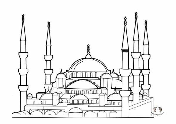 Идеи для срисовки красивые мечети 