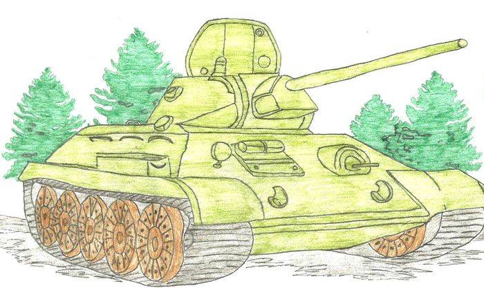 Картинки с танками для дошкольников в детский сад и в школу