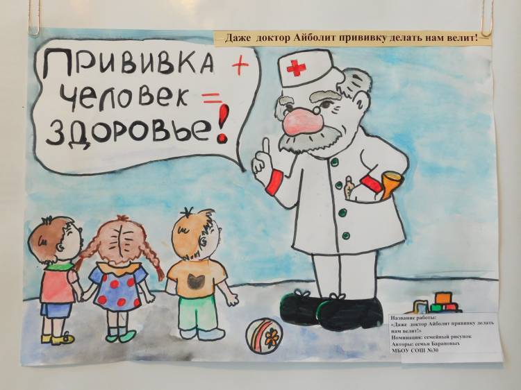 Итоги конкурсов рисунка и эссе на тему вакцинации подвели в Чите