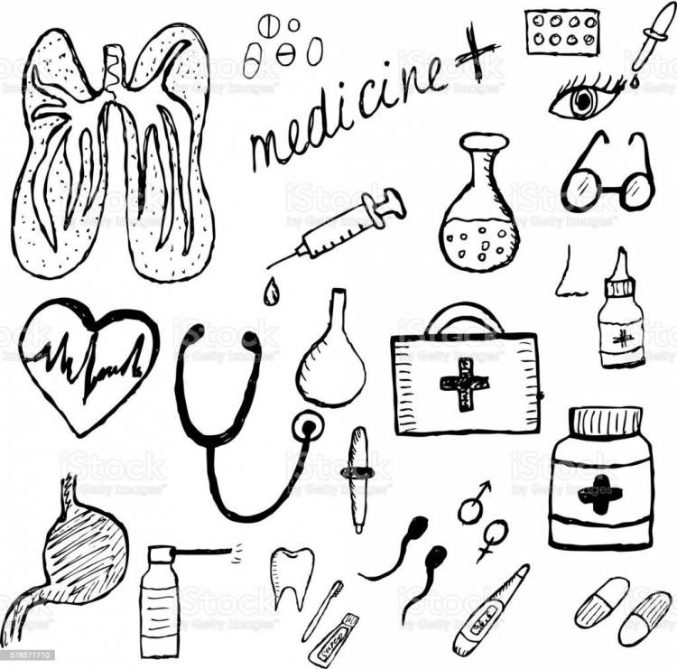 Рисунки на медицинскую тему
