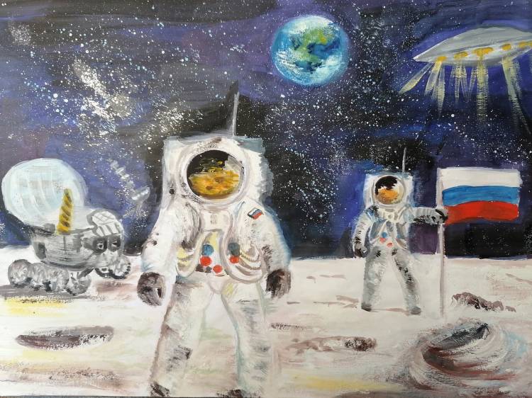 Об итогах конкурса детских рисунков «Космические фантазии»