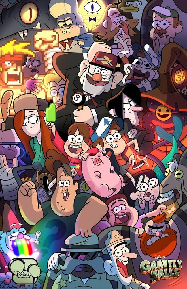 Живопись по номерам Гравити Фолз Gravity Falls Комиксы картина по номерам