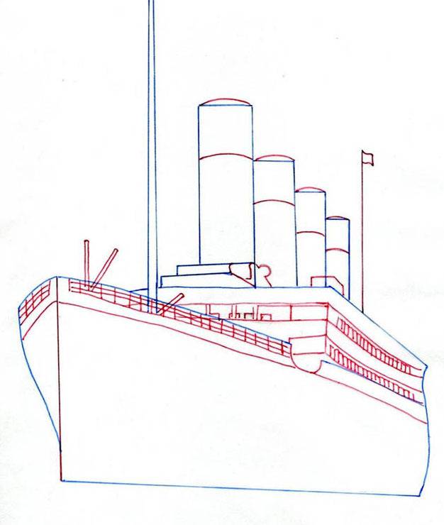 Рисунки карандашом Титаник 
