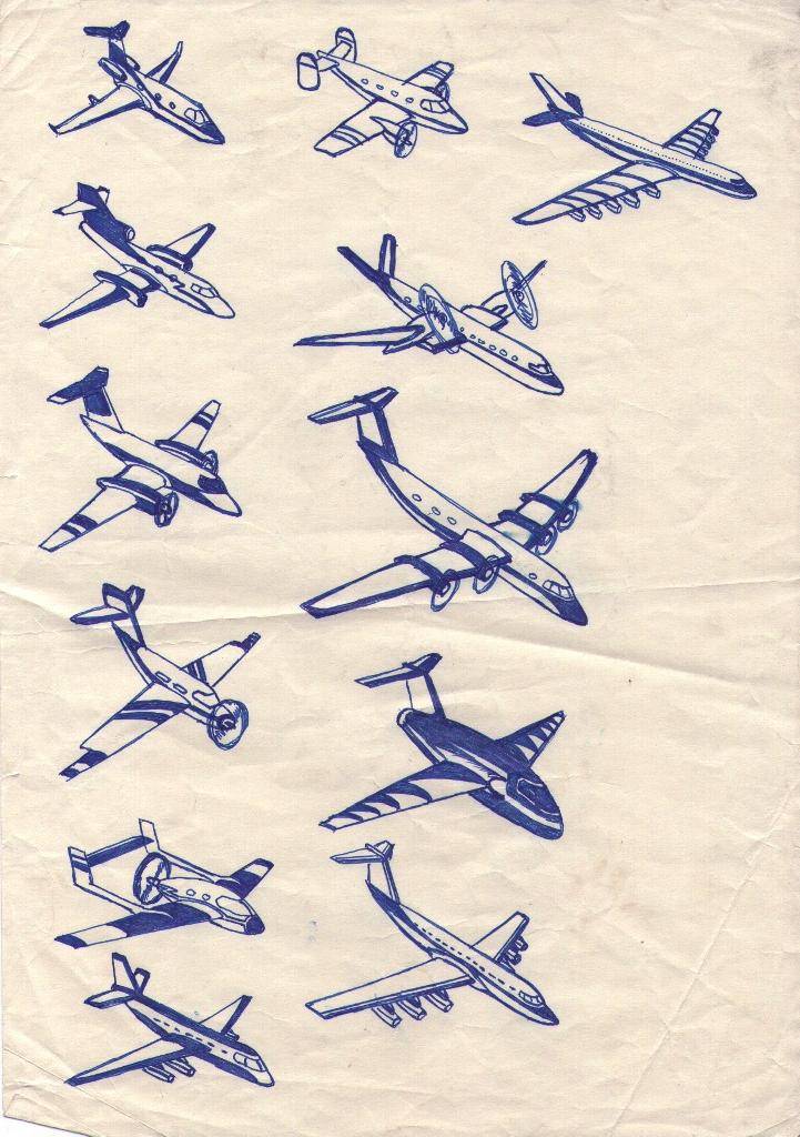 Авиационный рисунок