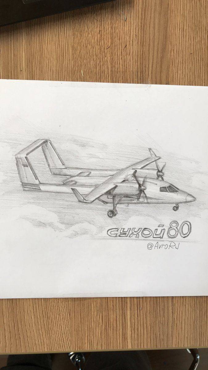 Авиация в рисунках