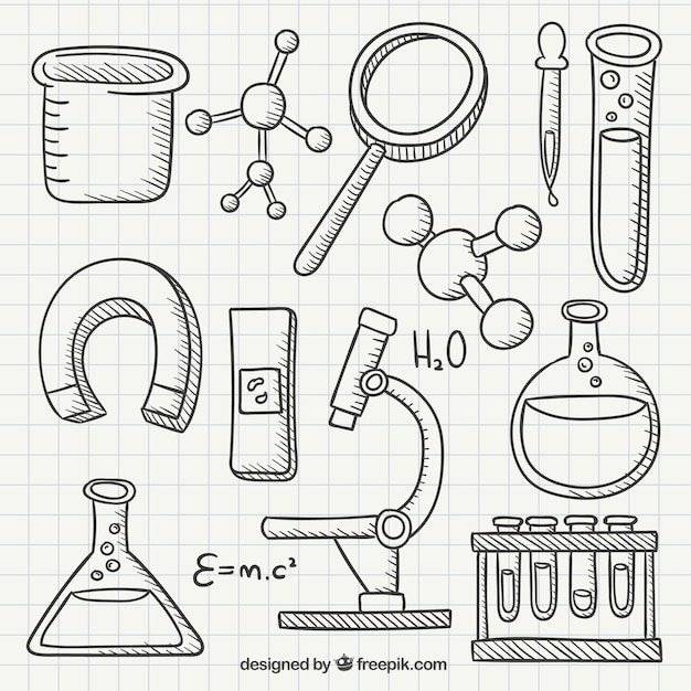 Идеи для срисовки химия красивые 