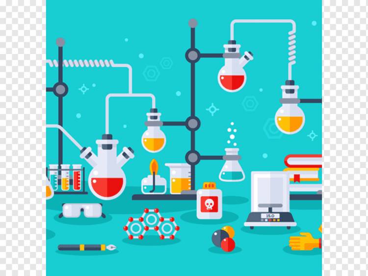Химическая лаборатория Наука, наука, эксперимент, ученый, химическая реакция png