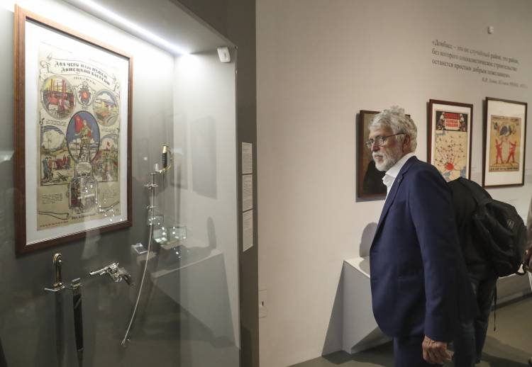 В Государственном историческом музее состоялось открытие выставки «Новороссия»
