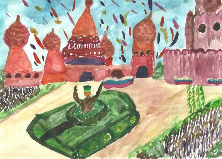 ОАО «Аэропорт Сургут» подвело итоги конкурса детского рисунка «Я рисую Победу»