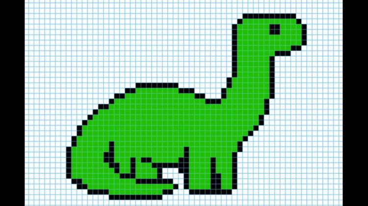 How to draw a dinosaur