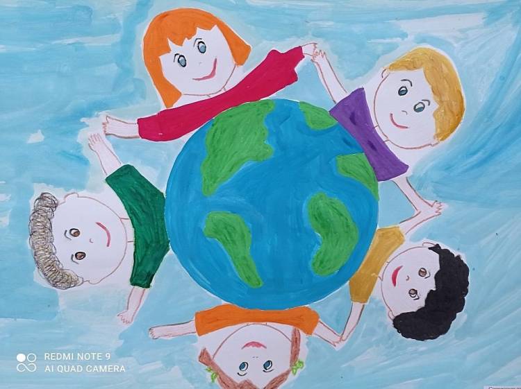Картинки на тему дружат дети на всей планете 