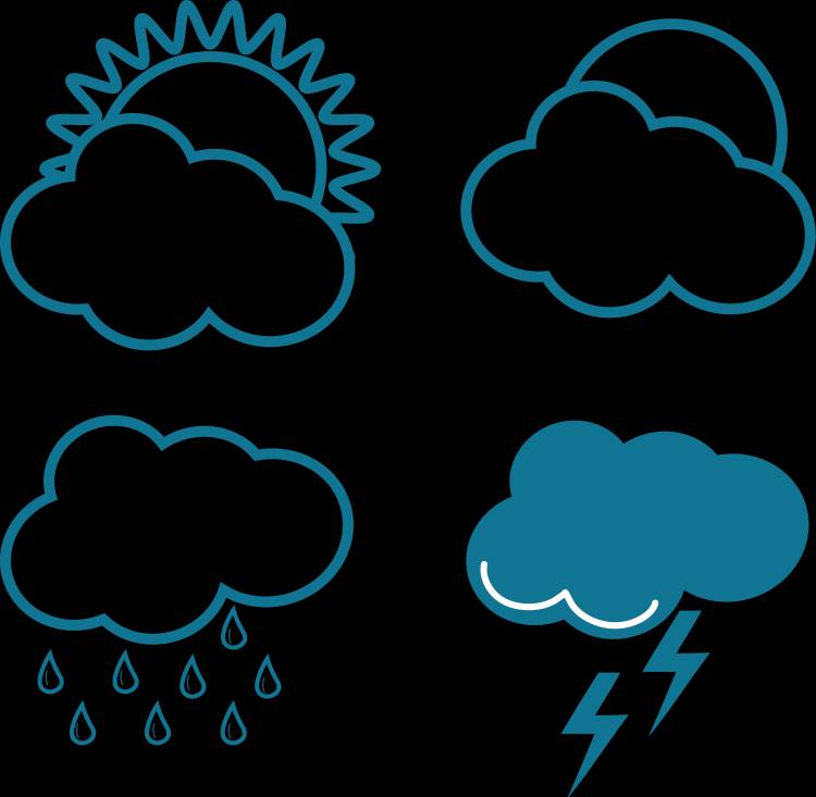 Картинки для срисовки погода 