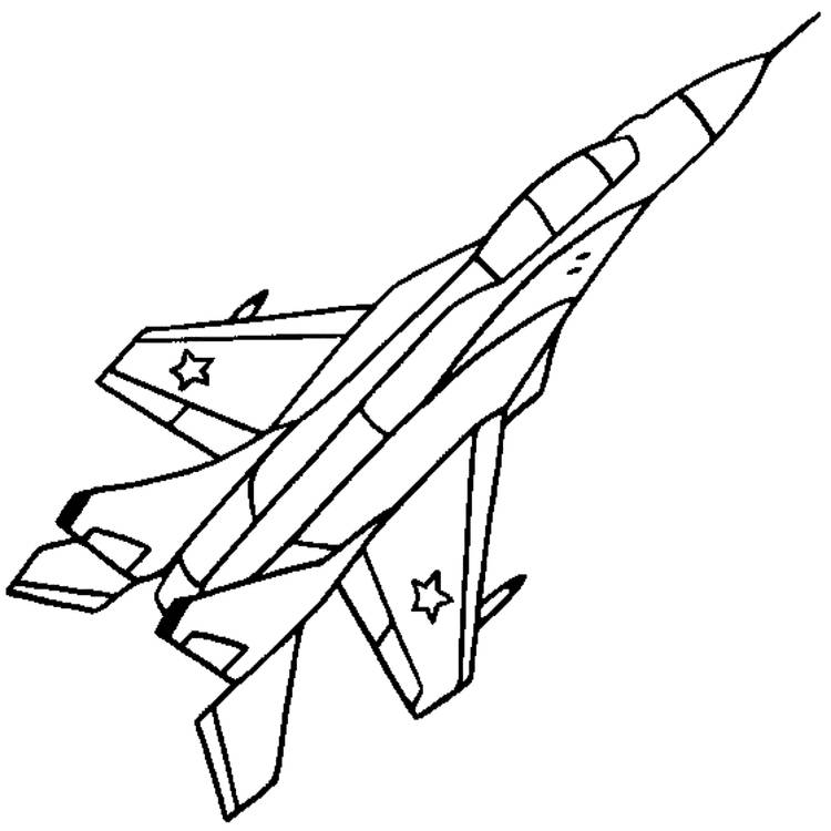 Рисунки военных самолётов для срисовки карандашом