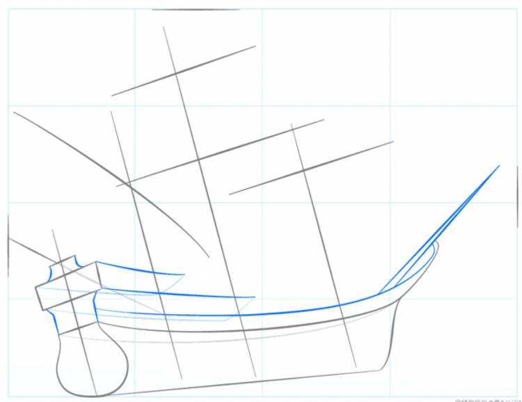 Как нарисовать пиратский корабль
