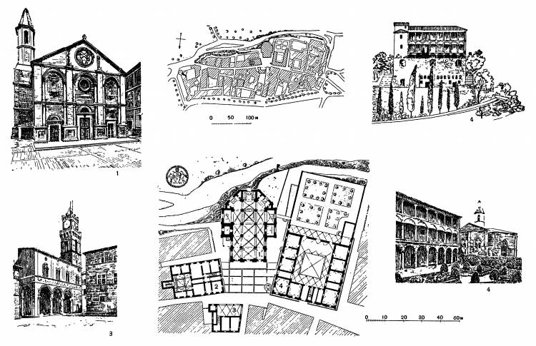 Архитектура Тосканы, Умбрии, Марки