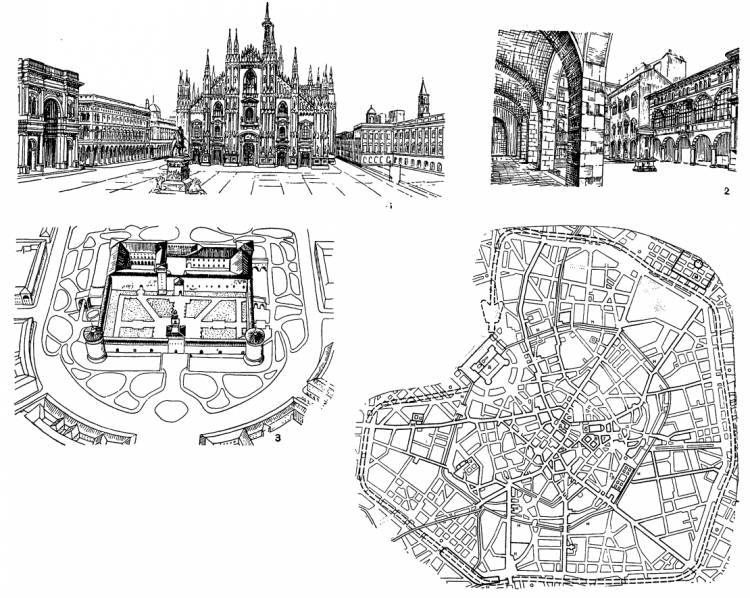 Архитектура Милана и Ломбардии эпохи Раннего и Высокого Возрождения 