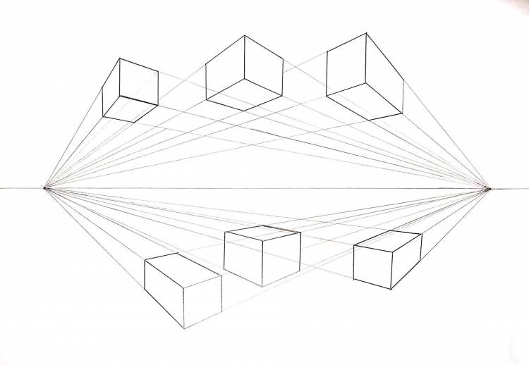 Рисунок перспектива для начинающих