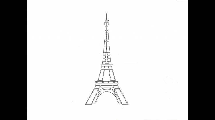 How to Draw the Eiffel Tower