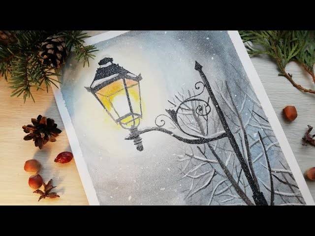 КАК НАРИСОВАТЬ ФОНАРЬ How to draw a lantern? КАК НАРИСОВАТЬ ФОНАРЬ 랜턴을 그리는 방법?