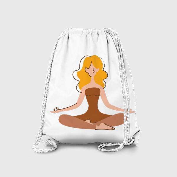 Рюкзак «йога поза лотоса», в интернет-магазине в Москве, автор