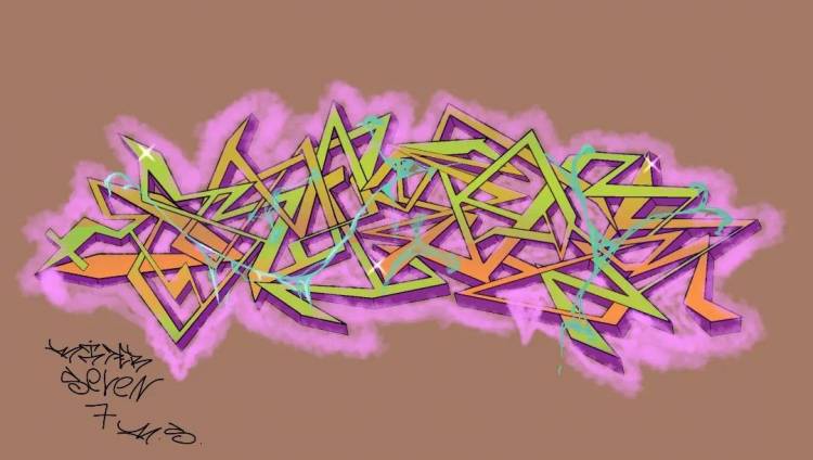 Inspiring Graffiti Art Sketch